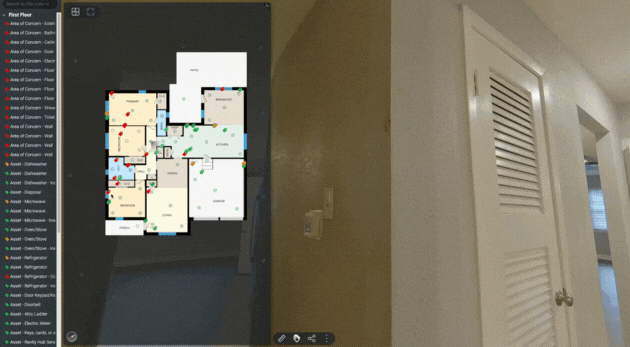 Example – 360 Tour – Damage Walkthrough