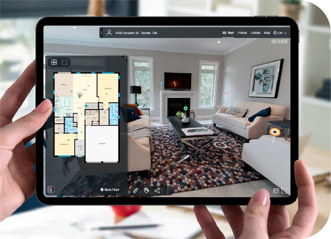 Example – Real Estate – Virtual Tour Graphic